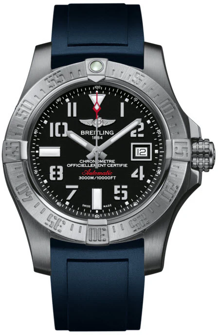 Breitling Watch Avenger Seawolf Volcano Black