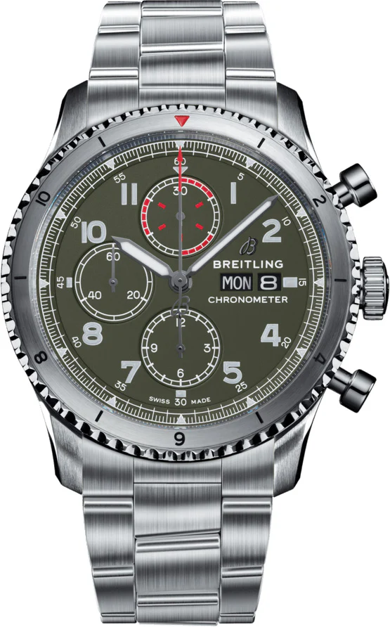 Breitling Watch Aviator 8 Chronograph 43 Curtiss P-40 Warhawk Professional III