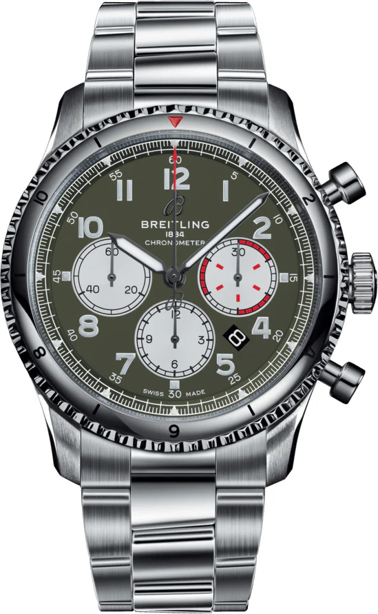 Breitling Watch Aviator 8 B01 Chronograph 43 Curtiss P-40 Warhawk Professional III