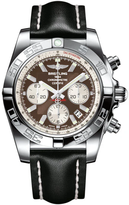 Breitling Watch Chronomat 44 Metallica Brown