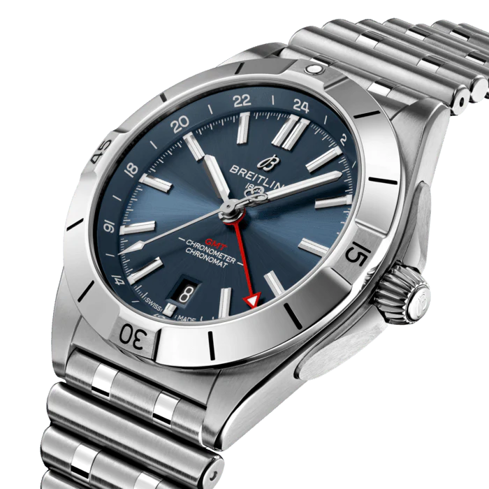Breitling Chronomat Automatic GMT 40 Blue Watch - Image 2