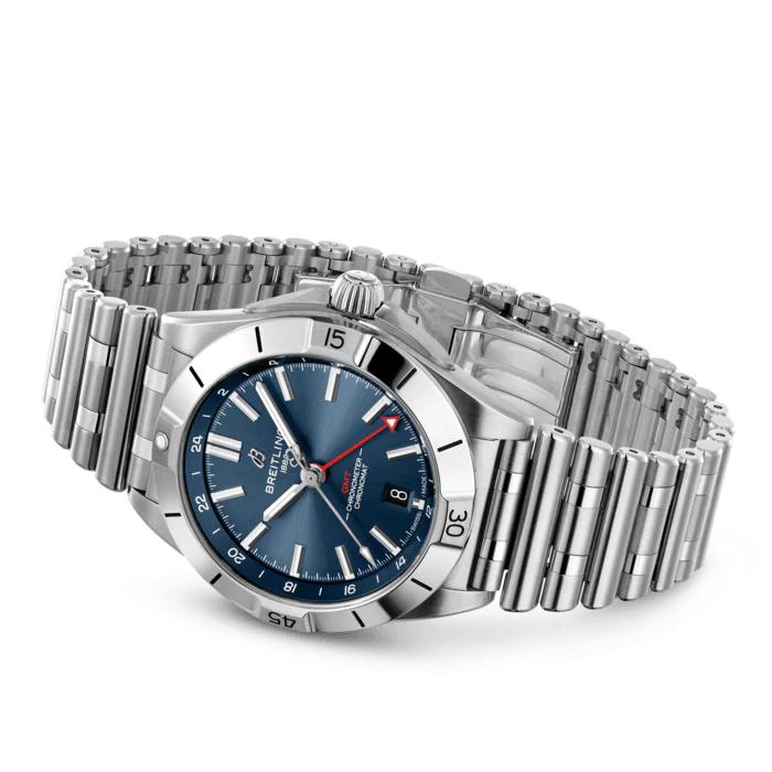Breitling Chronomat Automatic GMT 40 Blue Watch - Image 3
