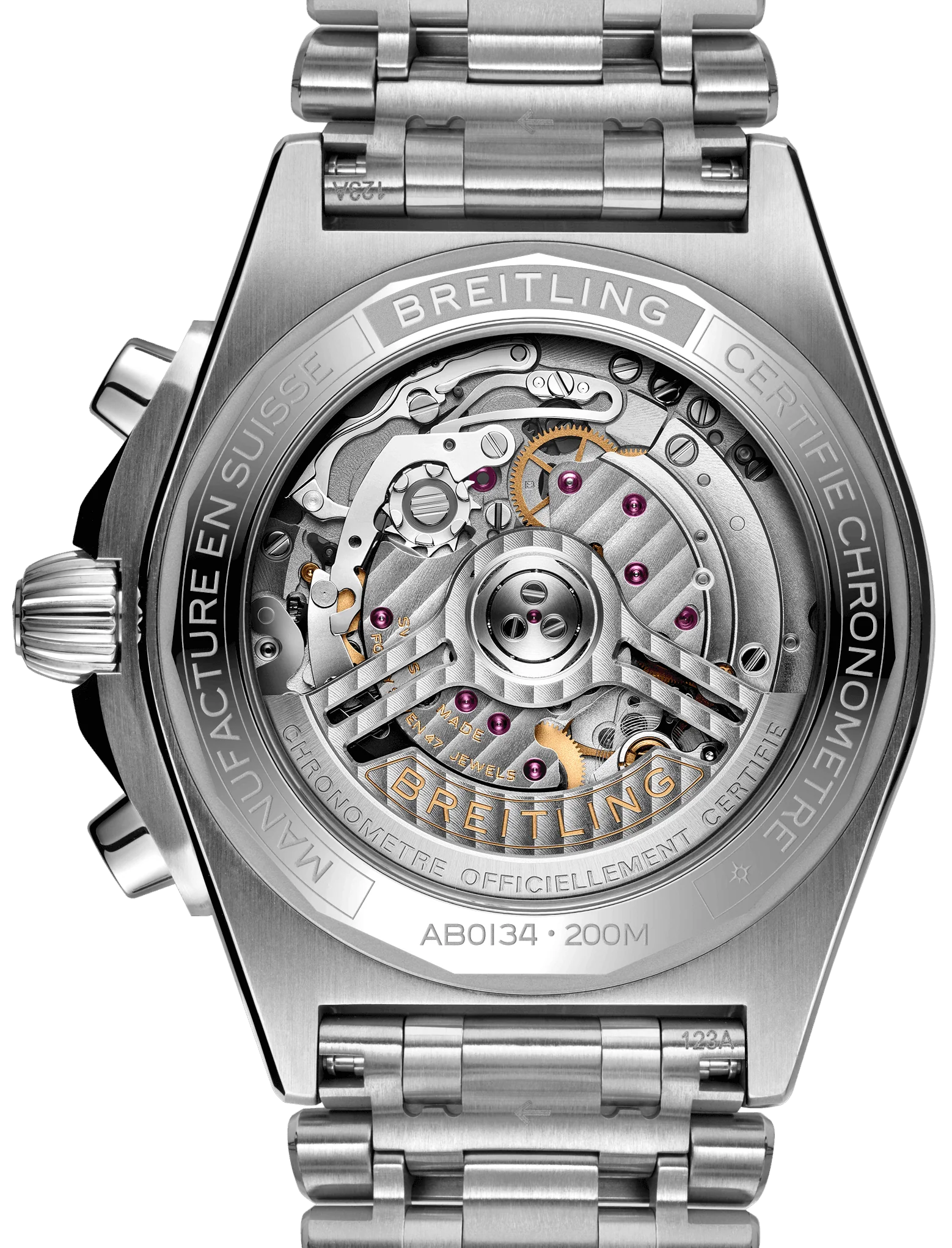 Breitling Chronomat B01 42 Green Watch - Image 3