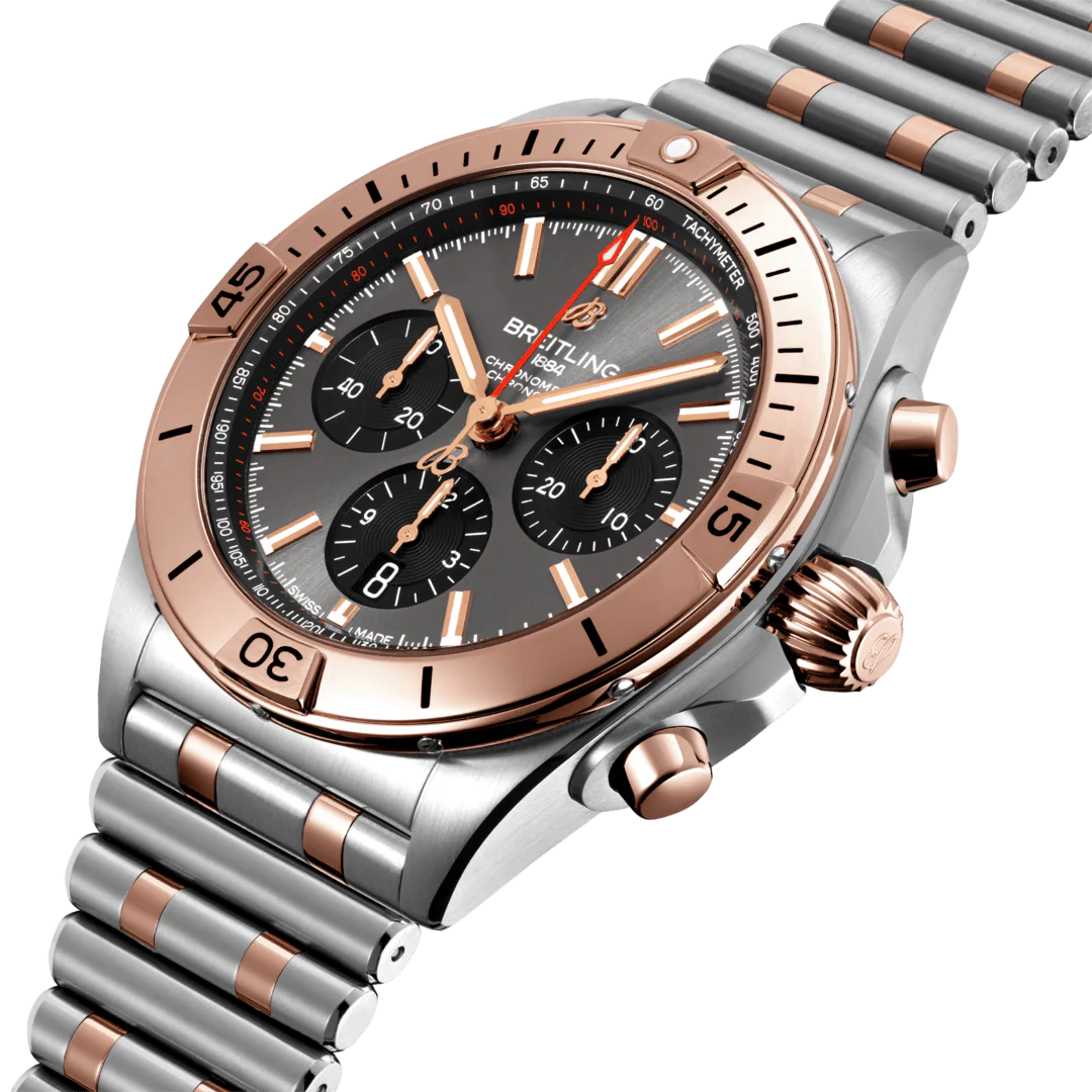 Breitling Chronomat B01 42 Anthracite Bracelet Watch - Image 4