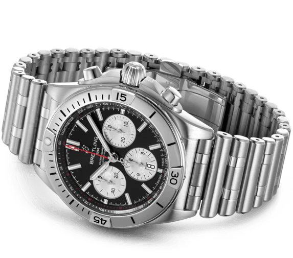 Breitling Chronomat B01 42 Black Bracelet Watch - Image 3