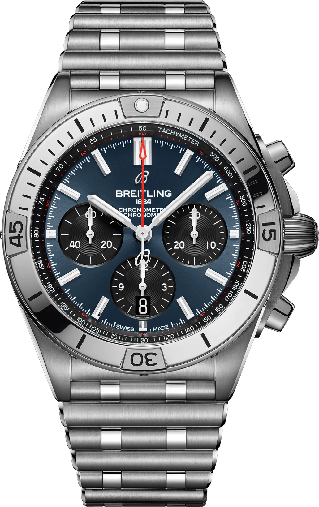 Breitling Chronomat B01 42 Blue Bracelet Watch