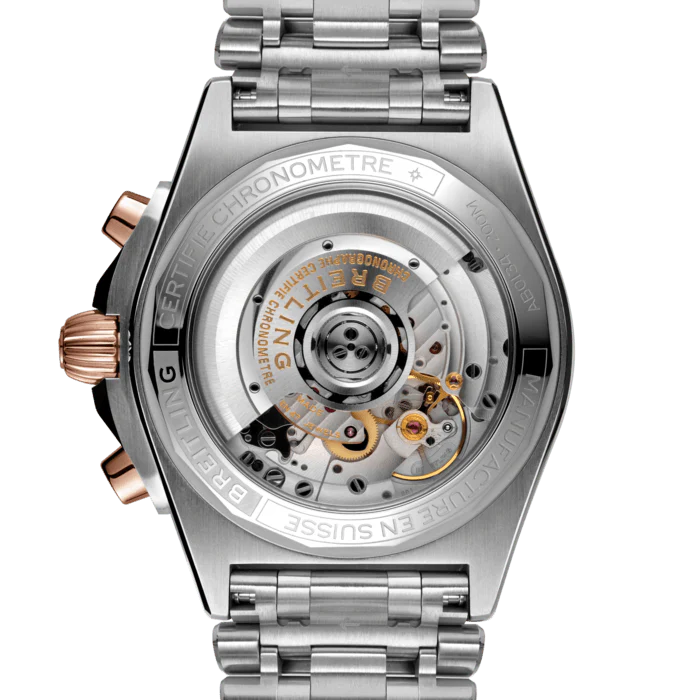 Breitling Chronomat B01 42 Silver Bracelet Watch - Image 2