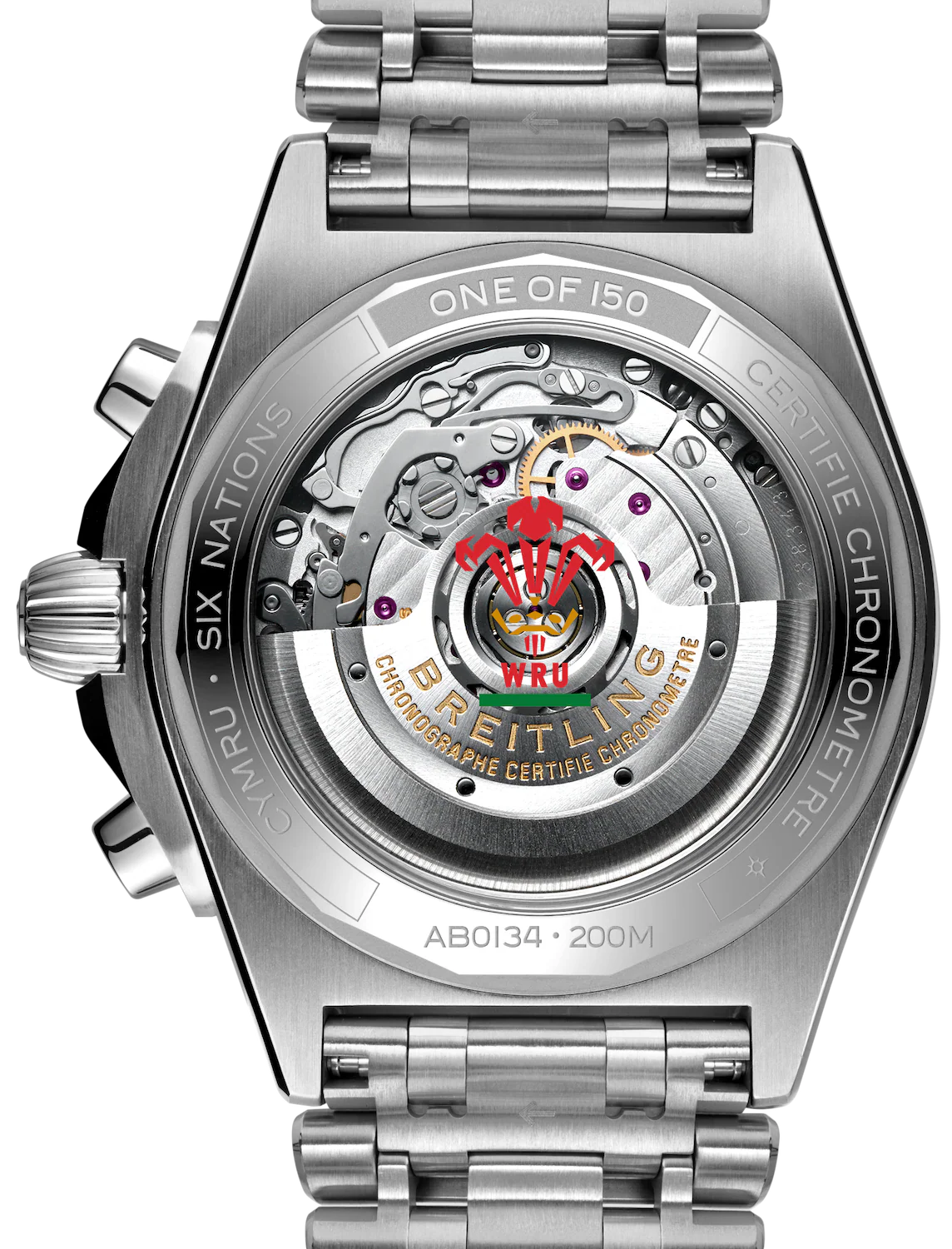 Breitling Chronomat B01 42 Six Nations Wales Limited Edition Watch - Image 2