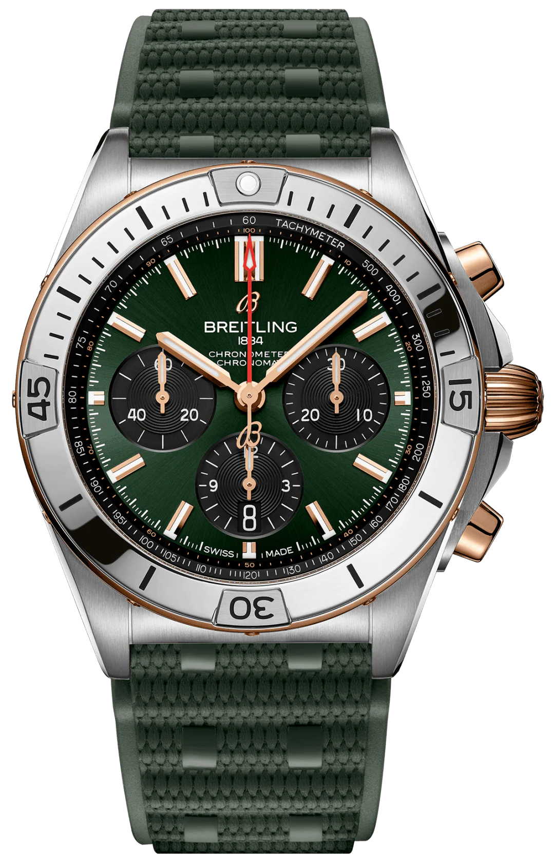 Breitling Chronomat B01 42 Green Watch