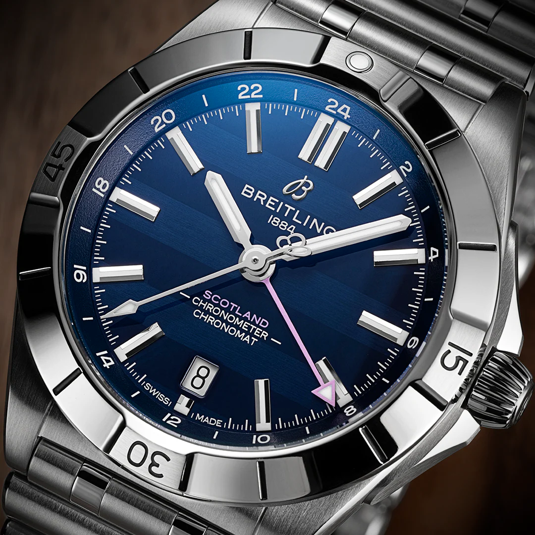 Breitling Chronomat Six Nations GMT 40 Scotland Watch - Image 3
