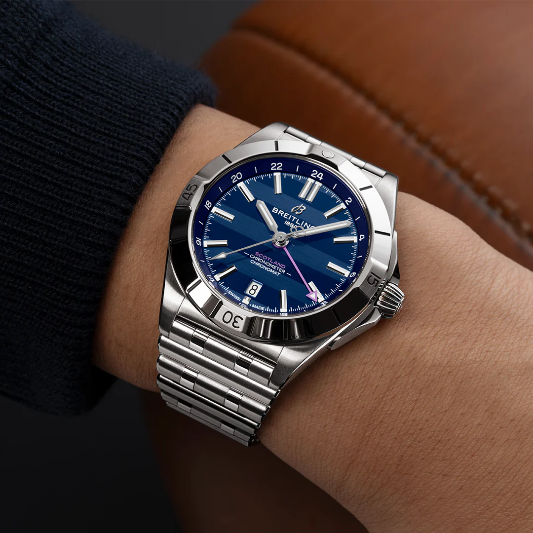 Breitling Chronomat Six Nations GMT 40 Scotland Watch - Image 5