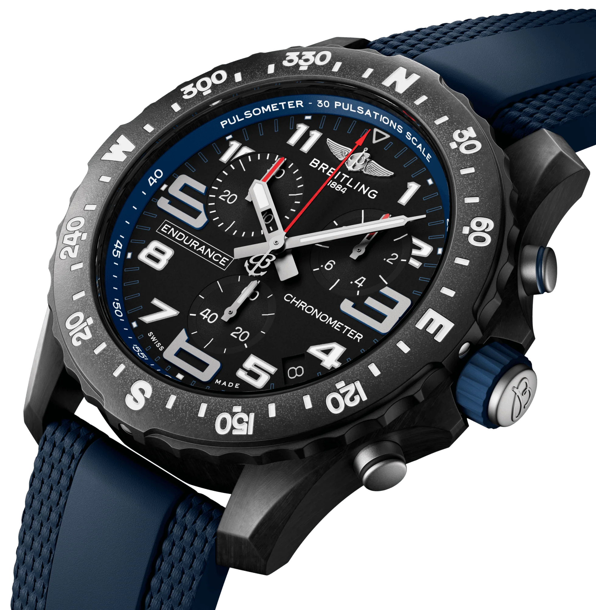 Breitling Endurance Pro 44 Blue Watch - Image 4