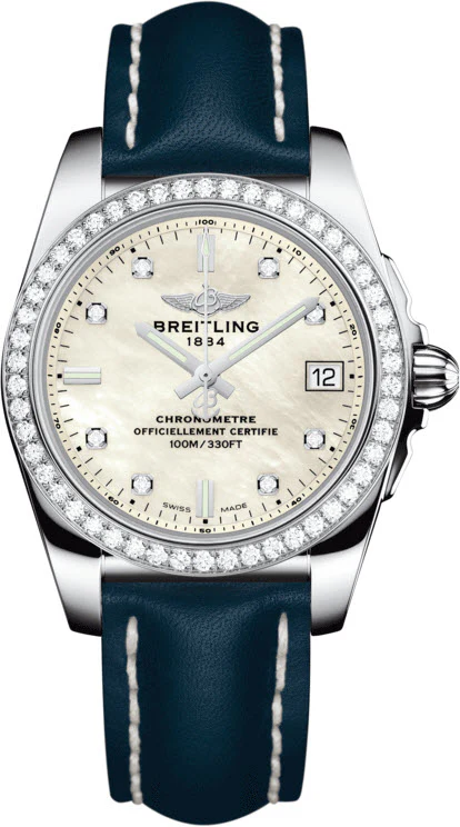 Breitling Watch Galactic 36 SleekT Pearl Diamond