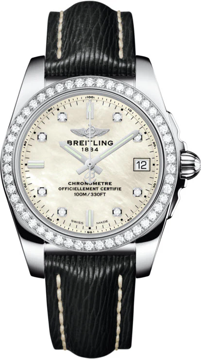 Breitling Watch Galactic 36 SleekT Pearl Diamond
