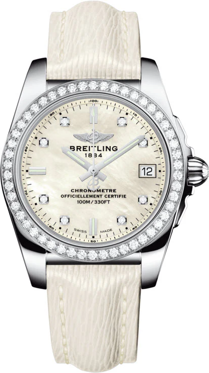 Breitling Watch Galactic 36 SleekT Pearl Diamond