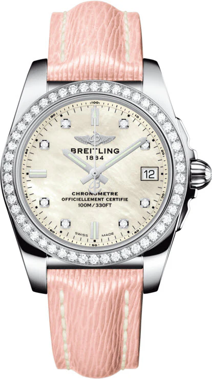 Breitling Watch Galactic 36 SleekT Pearl Diamond