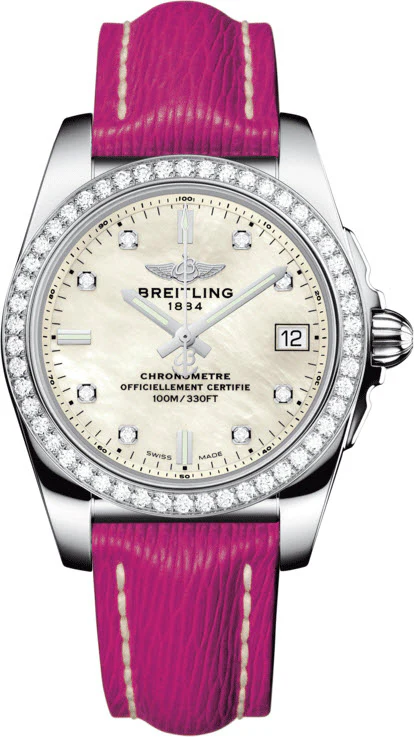 Breitling Watch Galactic 36 SleekT Pearl Diamond