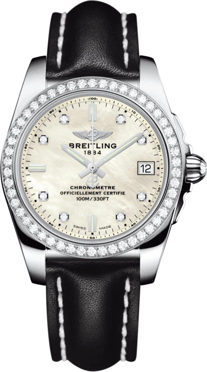 Breitling Watch Galactic 36 SleekT Pearl Diamond