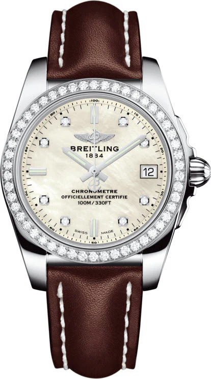 Breitling Watch Galactic 36 SleekT Pearl Diamond