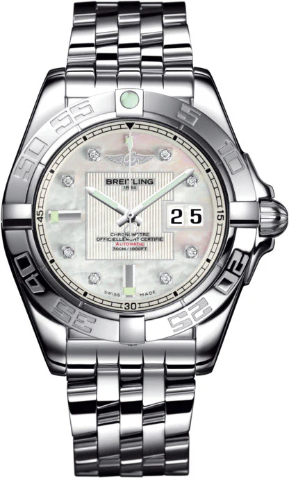 Breitling Watch Galactic 41 Pearl Diamond