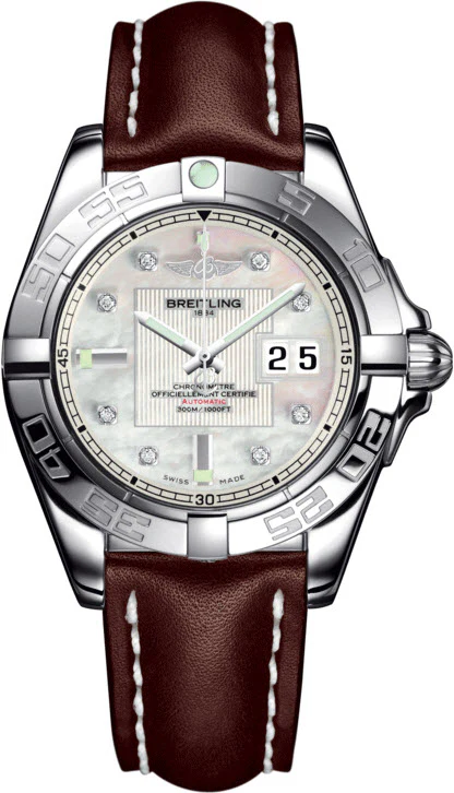 Breitling Watch Galactic 41 Pearl Diamond
