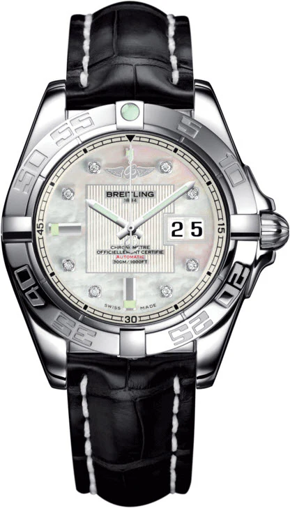 Breitling Watch Galactic 41 Pearl Diamond