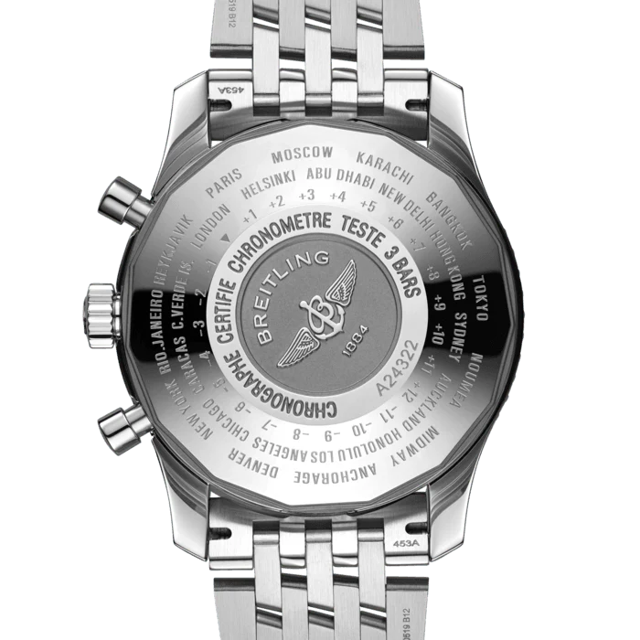 Breitling Watch Navitimer 1 Chronograph GMT 46 Steel - Image 2