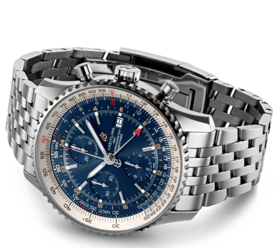 Breitling Watch Navitimer 1 Chronograph GMT 46 Steel - Image 3