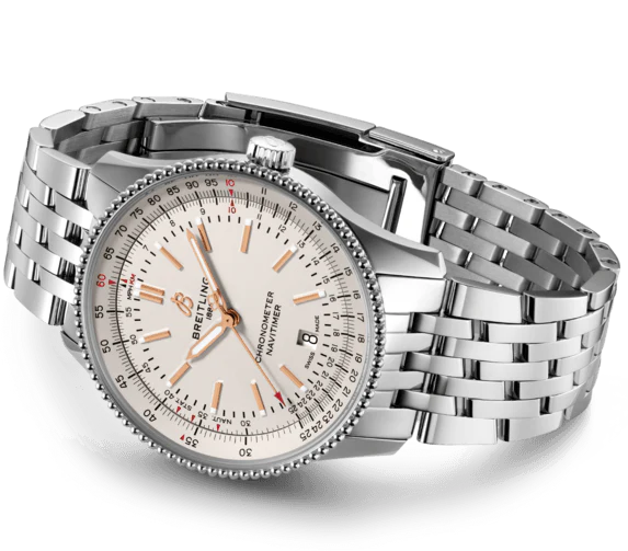 Breitling Watch Navitimer Automatic 41 Silver Navitimer Bracelet - Image 3
