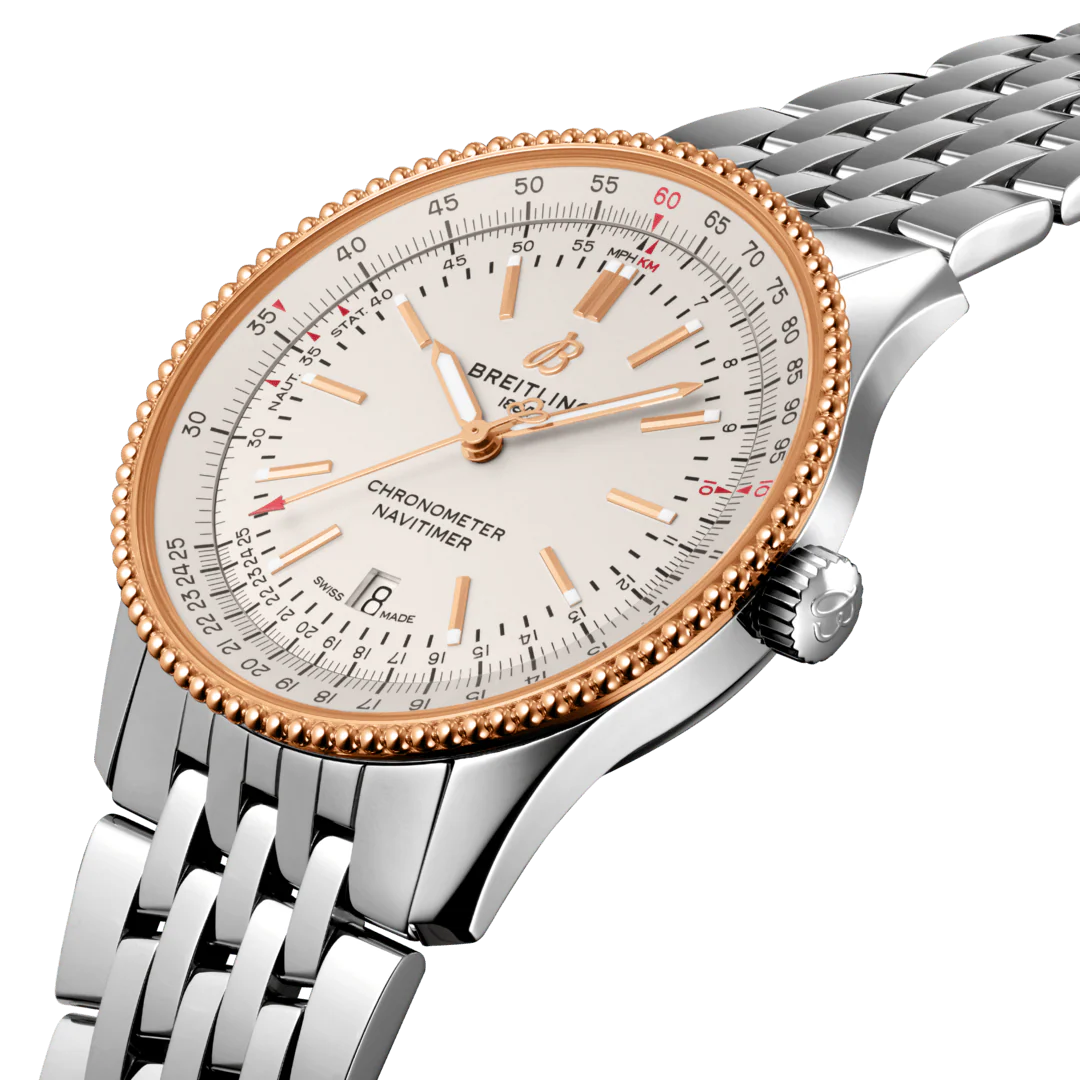 Breitling Watch Navitimer Automatic 41 Silver Navitimer Bracelet - Image 4