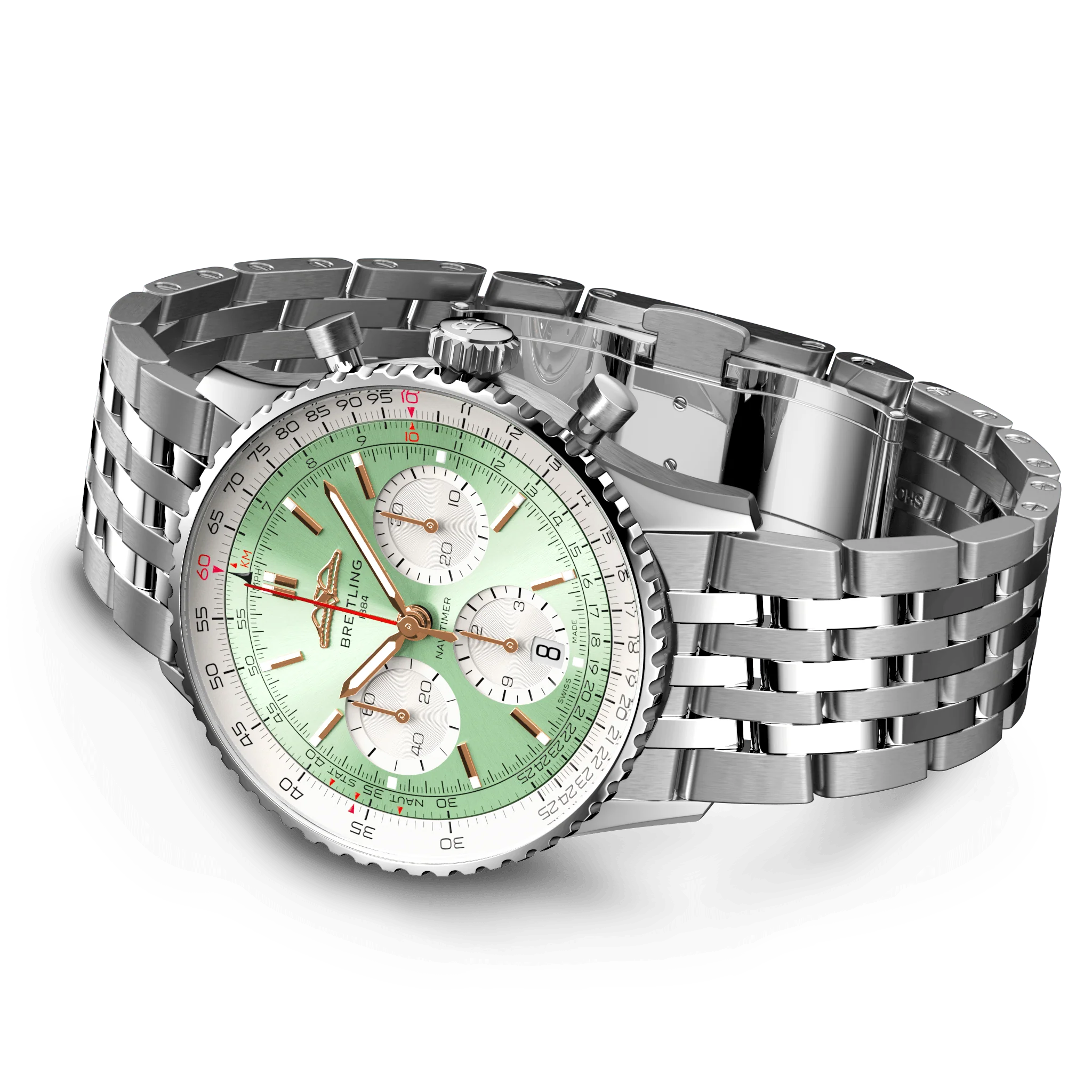 Breitling Navitimer B01 Chronograph 41 Bracelet Watch - Image 3