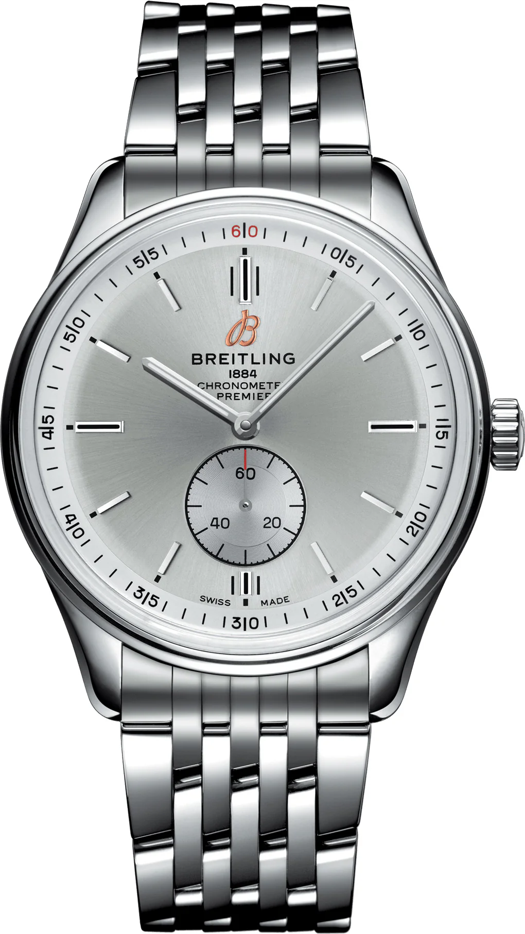 Breitling Watch Premier Automatic 40 Steel Navitimer