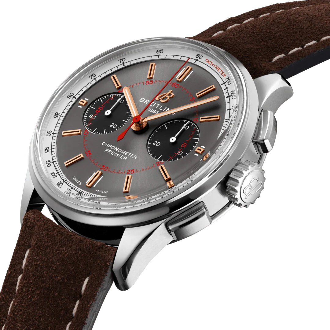 Breitling Watch Premier B01 Chronograph 42 Wheels And Waves Limted Edition - Image 3