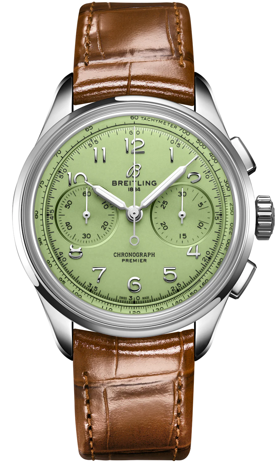 Breitling Premier Heritage B09 40h Pistachio Green Watch