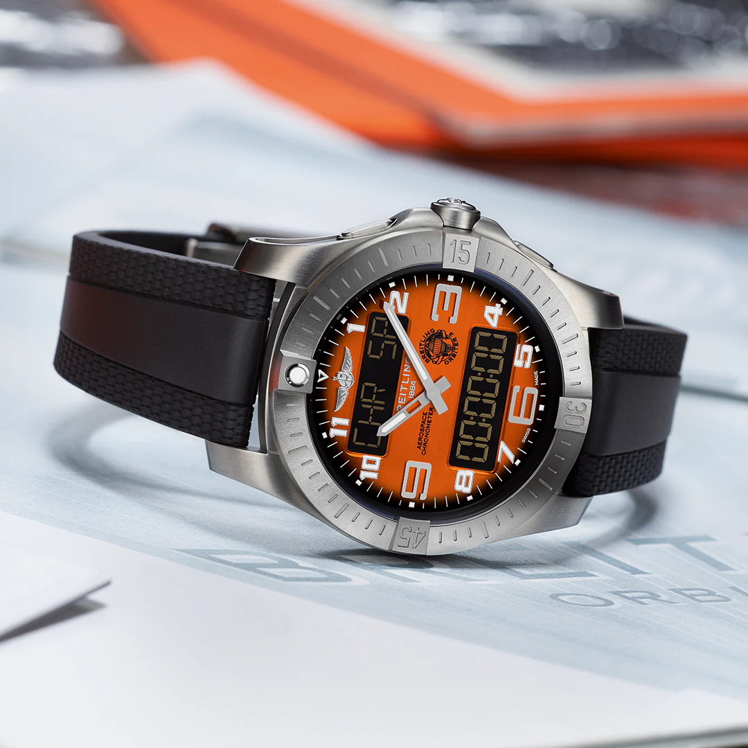 Breitling Watch Professional Aerospace B70 Orbiter 25th Rubber - Image 3