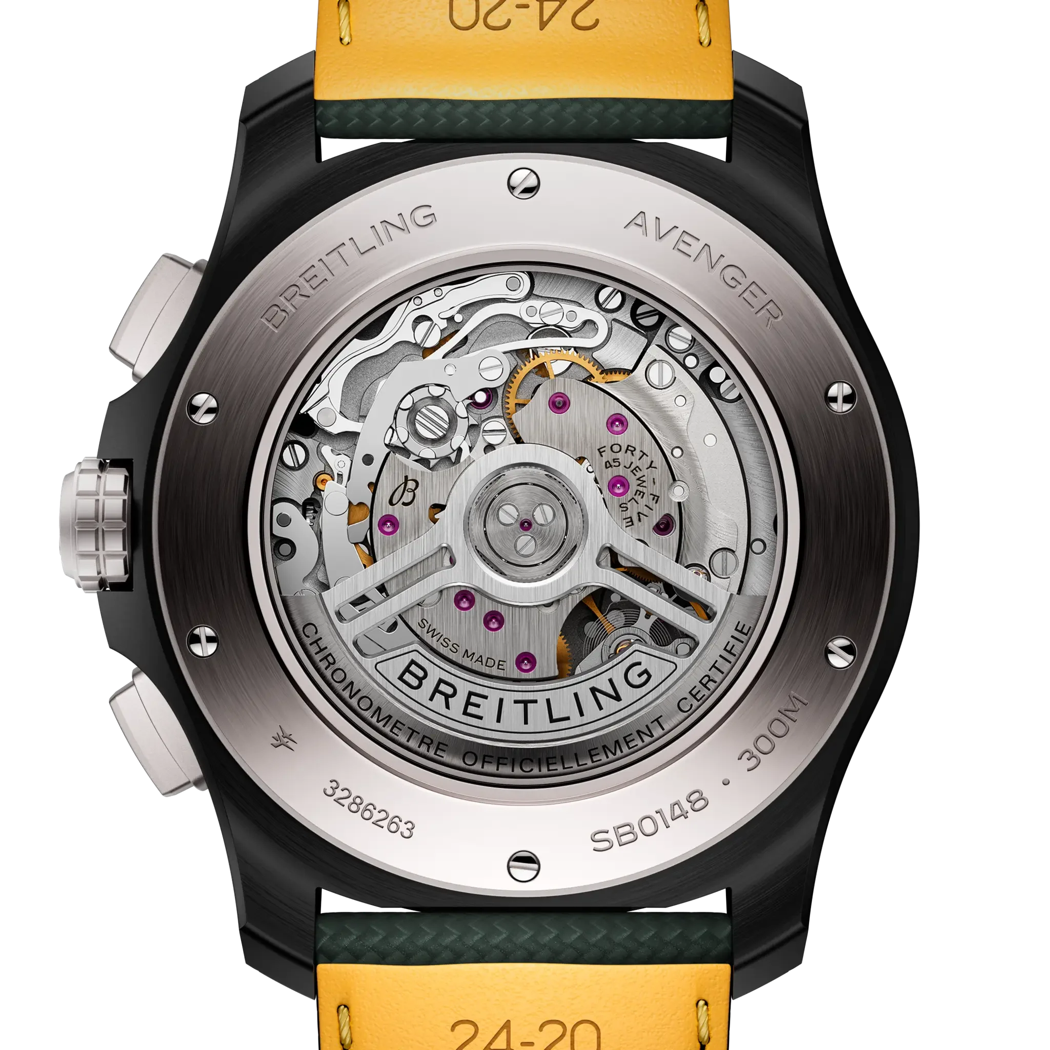 Breitling Super Avenger B01 Chronograph 46 Night Mission Watch - Image 3