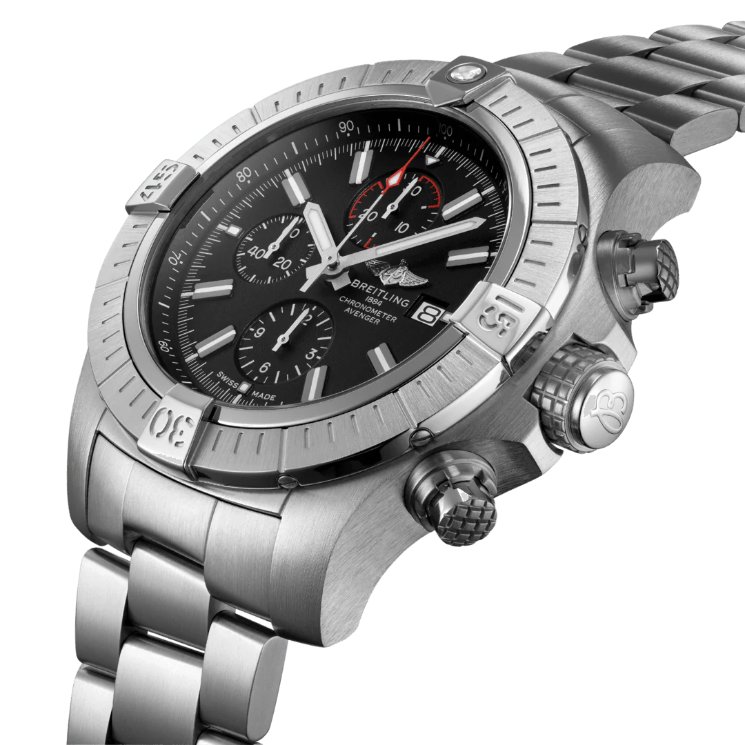 Breitling Super Avenger Chronograph 48 Steel Bracelet - Image 4
