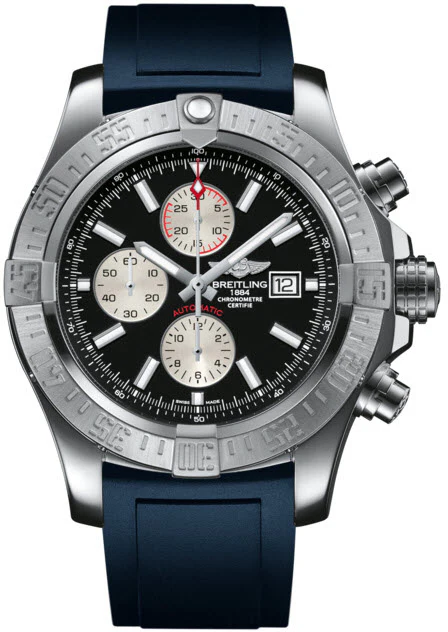 Breitling Watch Super Avenger II Steel Volcano Black