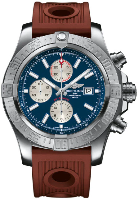 Breitling Watch Super Avenger II Steel Mariner Blue
