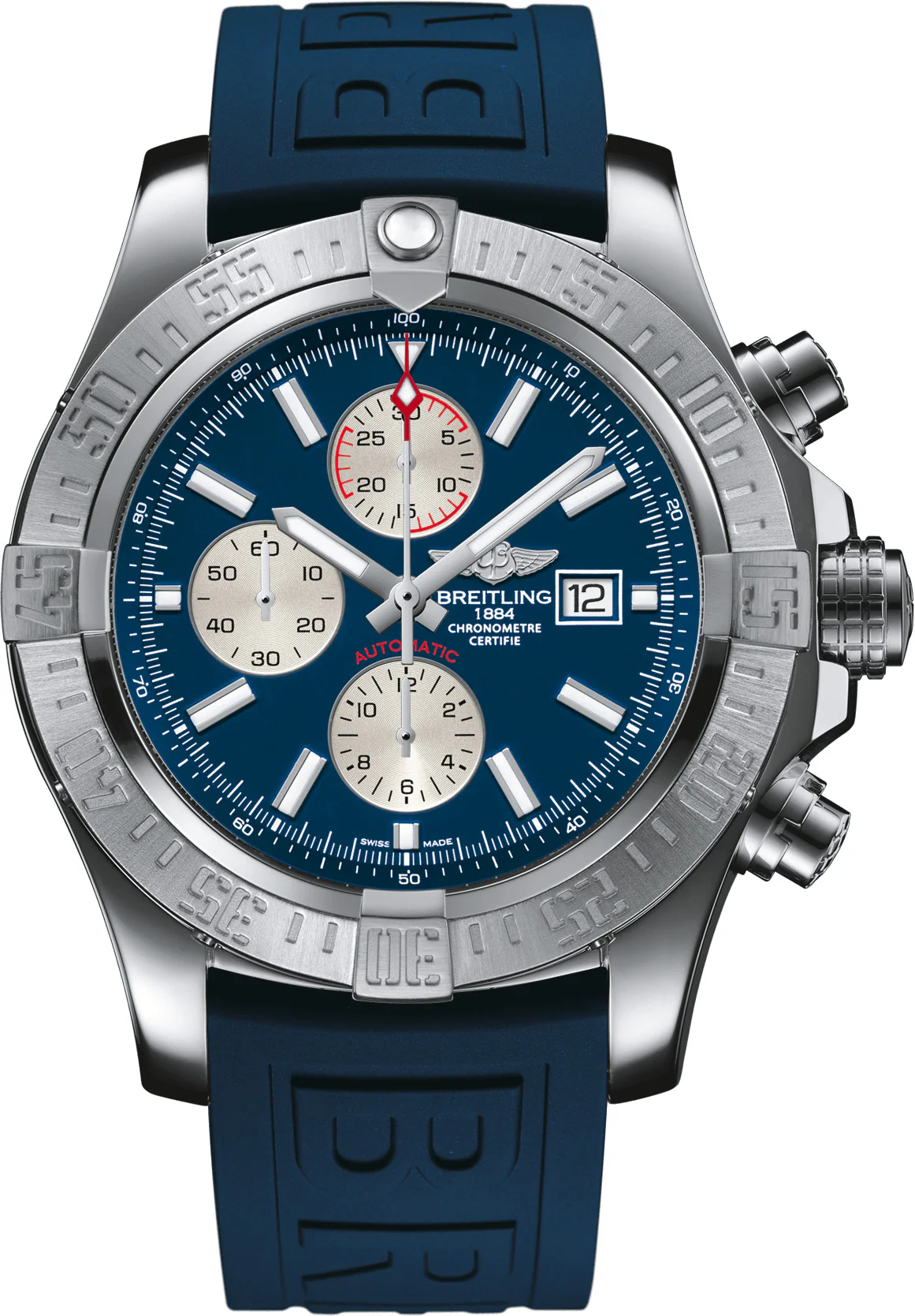 Breitling Watch Super Avenger II Chronograph Diver Pro III Tang Type