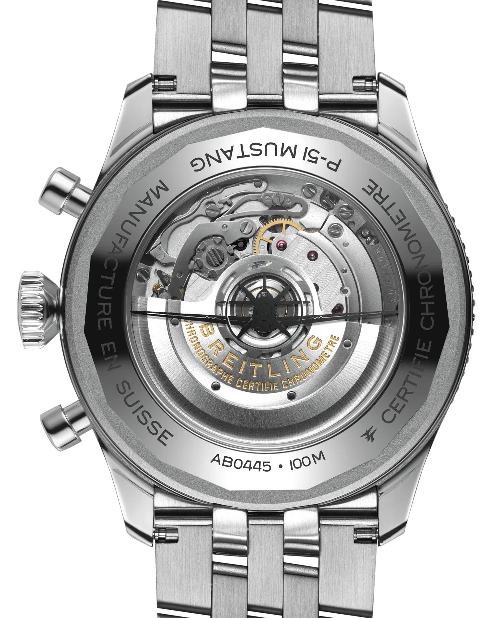 Breitling Super AVI B04 Chronograph GMT 46 Mustang Watch - Image 2