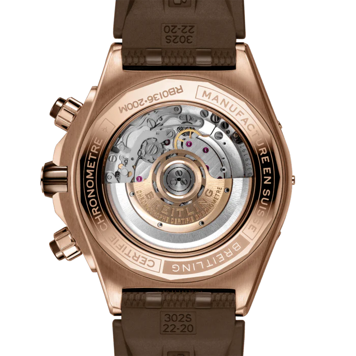 Breitling Super Chronomat B01 44 18k Red Gold Watch - Image 2