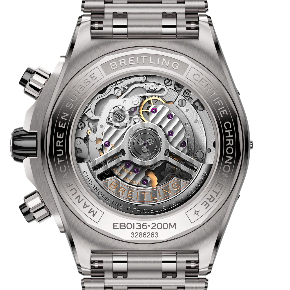 Breitling Super Chronomat Titanium B01 44 Bracelet Watch - Image 2