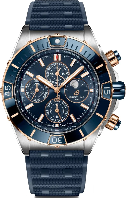 Breitling Super Chronomat Four Year Calendar Steel & Gold Watch