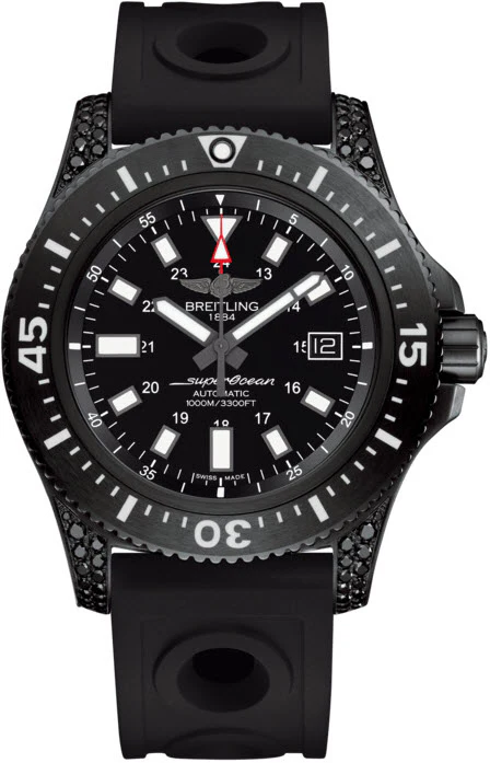 Breitling Watch Superocean 44 Special Blacksteel Volcano Black