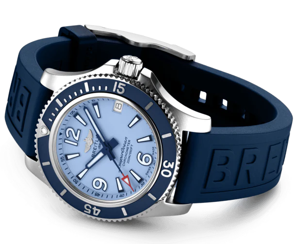 Breitling Watch Superocean Automatic 36 Blue Diver Pro III Tang Type - Image 3