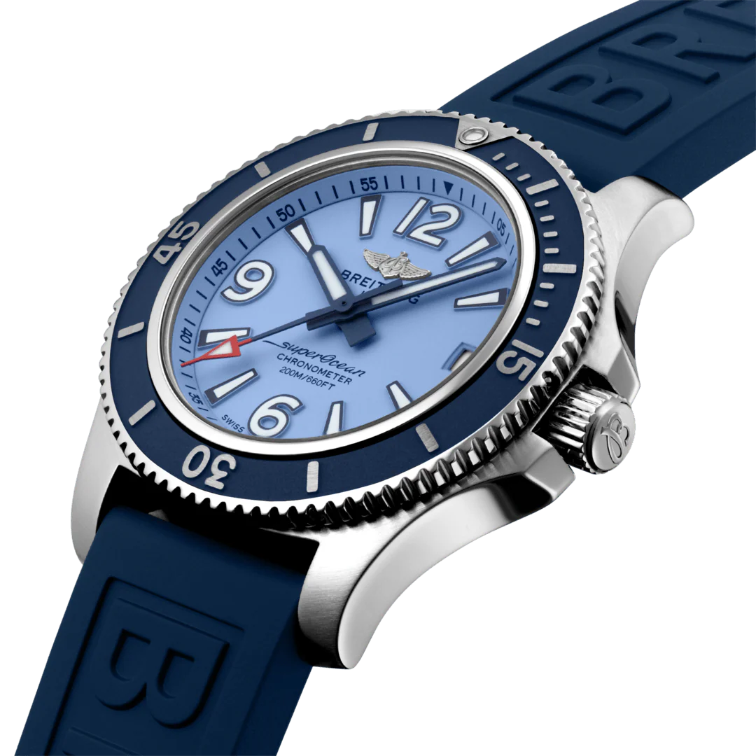 Breitling Watch Superocean Automatic 36 Blue Diver Pro III Tang Type - Image 4