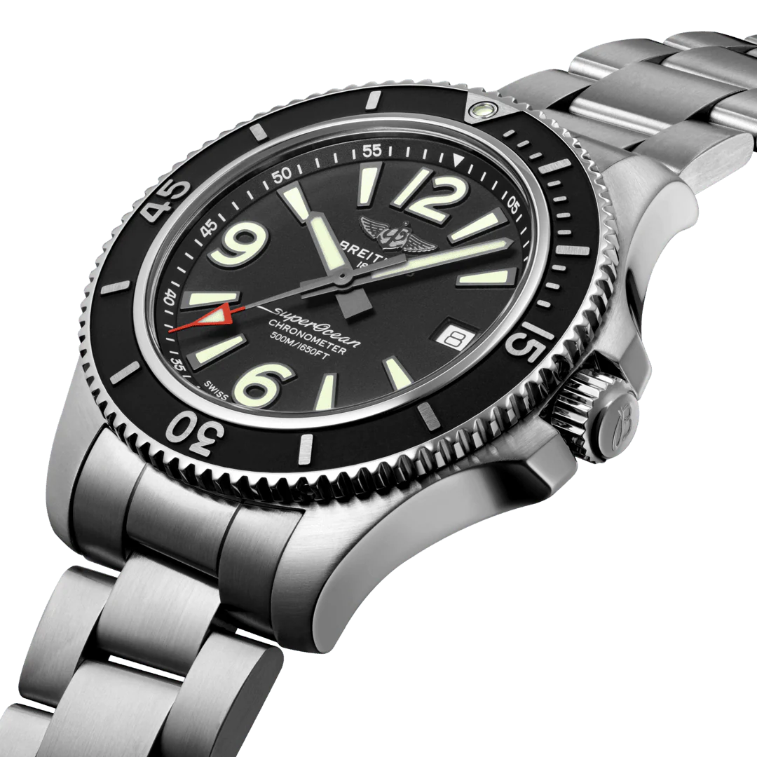 Breitling Watch Superocean Automatic 42 Black Professional III - Image 4
