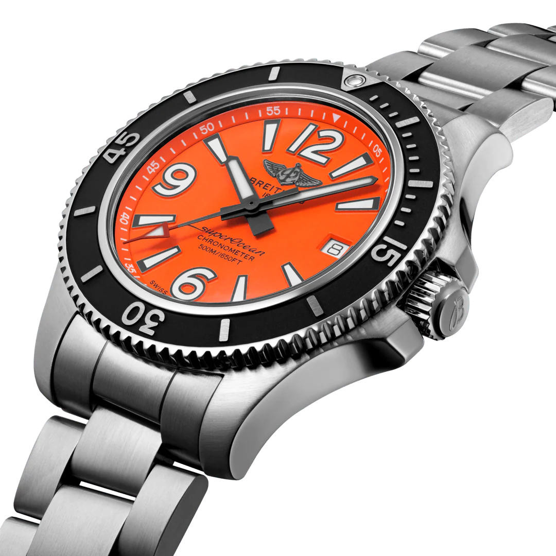 Breitling Watch Superocean Automatic 42 Orange Professional III - Image 4