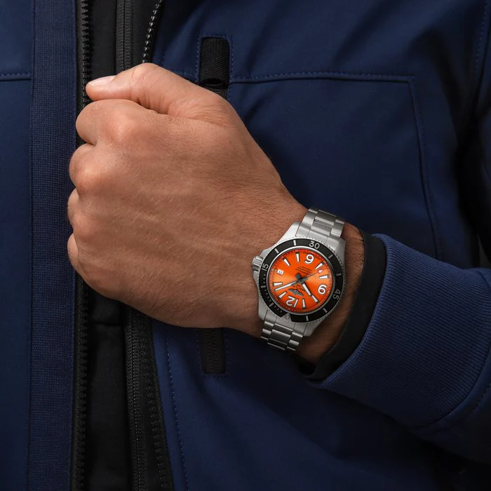 Breitling Watch Superocean Automatic 42 Orange Professional III - Image 5